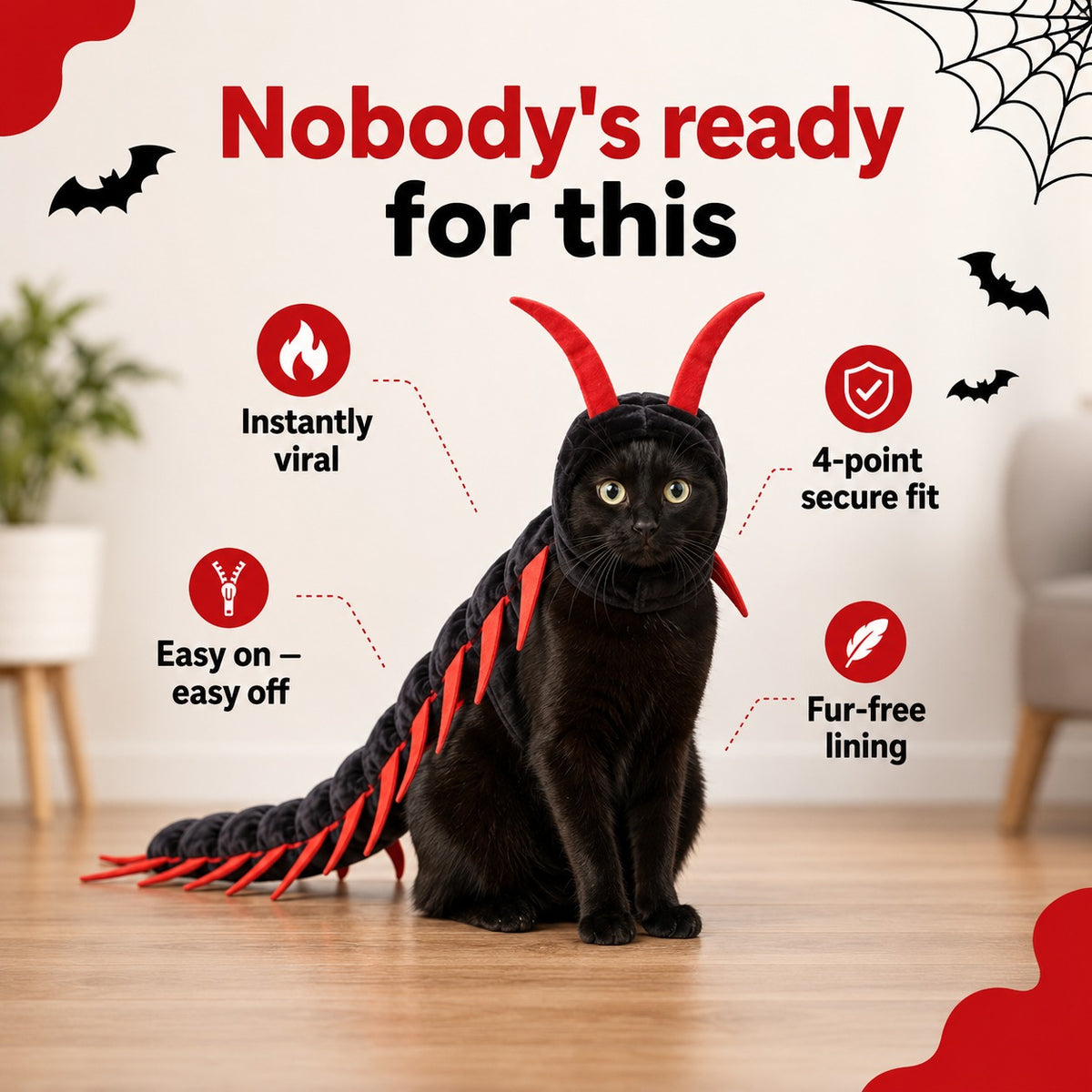 Cat Centipede Costume