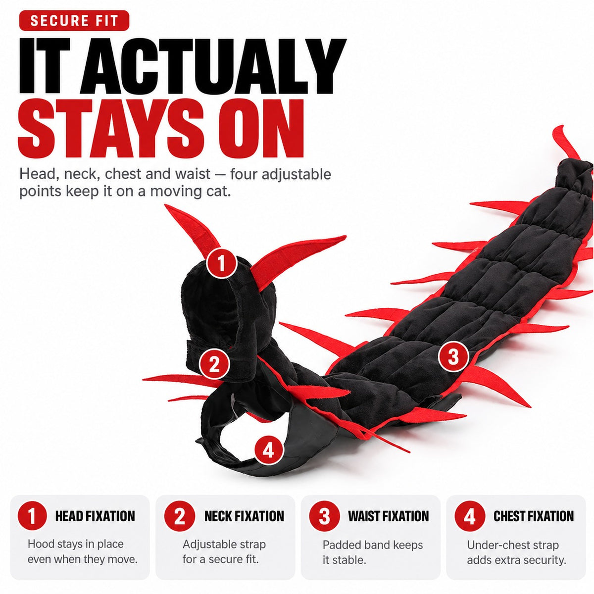 Cat Centipede Costume